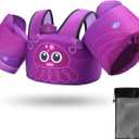 Elejolie Toddler Swim Vest for Child Learn Swiming Training,Infant Safety Swimmies Aid Jacket for Kids 2 3 4 5 6 Years Old,Arm Water Wings for Baby 22-66lbs