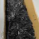 Sunnyglade 4 FT Halloween Black Premium Artificial Christmas Tree 400 Tips