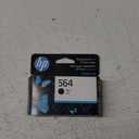 HP 564 Black Ink Cartridge | Works with DeskJet 3500; OfficeJet 4620; PhotoSmart B8550, C6300, D5400, D7560, 5510, 5520, 6510, 6520, 7510, 7520, Plus, Premium, eStation Series | CB316WN