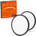 TALOYA Surface Mount LED Ceiling Light 15.8 Inch-2 Pack Black Shell, Equivalent to Traditional 240W Bulb Light for Kitchen Bedroom Utility Closet Room,5 in 1(3000k/3500k/4000k/5000k/6500k)