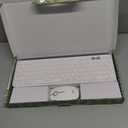 seenda Bluetooth Keyboard and Mouse for iPad, CTU-301 Wireless Multi-Device Connection Bluetooth+2.4G Keyboard Mouse Combo with Tablet Holder for iPad/ MacBook/ Windows, iOS/ Andriod/ Phone, White