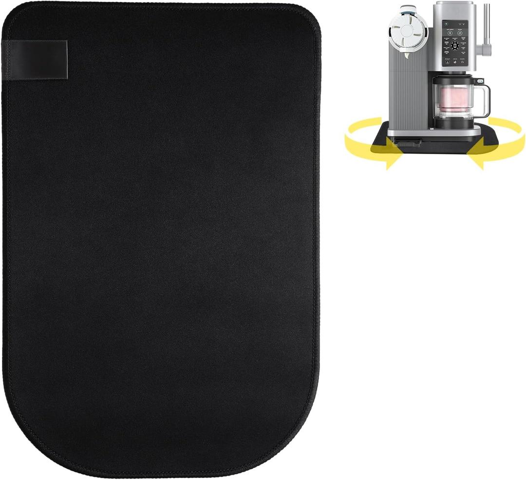 Non-Slip Sliding Pad for Ninja Creami NC701 Ice Cream Maker  Smooth Countertop Glide & Scratch Protection - Accessories for Ninja Swirl Soft Serve Maker (11.8x7.87 Inch)
