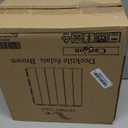 Acacia Wood Flooring Interlocking Deck Tiles for Patio Decor 9 Pcs 6 Slats VR Brown - Waterproof Indoor & Outdoor Decor - Balcony Garden Decking Tile (12.24 * 12.24 * 0.75 inches)