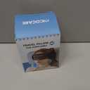 Travel Pillows for Airplanes, Airplane Pillow for Long Flights Sleeping Travel, Airplane Head Strap with Eye Mask 360 Support Headrest for Plane Road Trip Sleep, Stop BobbleheadBlack