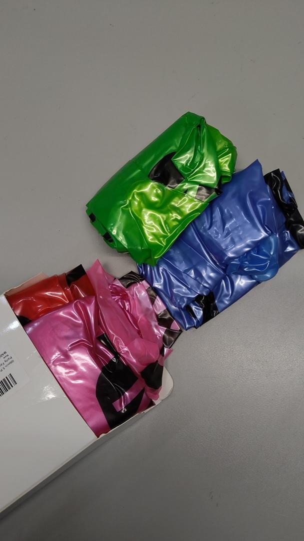 Glimin 5 Pcs 43.3 Inch Tall Inflatable Crayons Balloons for Kids, Neon Large Giant Blow up Crayons Set Decor Prop Birthday Party Decorations, 5 Colors