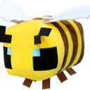 Putrer Bee Plush Toy 6.7"/17cm,Bee Stuffed Animals,Game Plush Toys for Christmas New Year Birthday Gift