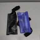 AiRunTech Waterproof Crossbody Belt Bag for Women Men,River Lake Canoe Essential Accessories Must Haves,Waterproof Pouch for Phone Passport Wallet Purse with Waist Strap (Black + Blue)