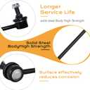 Front Sway Bar Links Stabilizer Bar Link Kit Fit for Lexus ES300 ES330 RX330 RX350 RX350L RX400H RX450H RX450HL Toyota Highlander/Venza/Avalon/Solara/Camry K90344