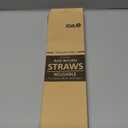 Anti Wrinkle Silicone Tipped Straw Set (Stainless Steel), Drinking Straw for Stanley 40 oz 30 oz Tumbler, Reusable Wrinkle Free Long Metal Straw for Lip with Cleaning Brush