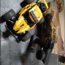 BLUEJAY Remote Control Car for Boys, RC Cars, 1:12 Monster RC Truck Off Road with LED Headlight and Rechargeable Battery Gifts for Adults Boys 8-12 (Matt Yellow)