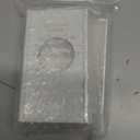 White Double Pole Line Volt Thermostat Cover with Line Volt Knob for Old Style D22 - HVAC, ABS Material with Gold-Plated Lettering Thermostat Cover for Walls (2 Pack)