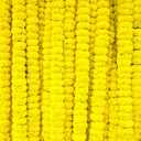 Tigeen 60 Pcs Marigold Garland for Decoration 4 Feet Artificial Marigold Flowers Mantle Decoration Indian Marigold Flowers Faux Garlands for Wedding Party House Warming Decor (Yellow)
