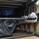 MeeFar Roof Rack Carrier Carrier Basket 51"*36"*5"+Waterproof Bag 15 Cubic Feet(44"*34"*17"),and Cargo Net with Attachment Hooks,Ratchet Straps.200 Lbs Capacity,Universal Rooftop Large Size Roof Rack