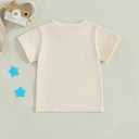 Canis Toddler Boys Girls 4th of July T-Shirt We The People Like to Party Independence Memorial Day Short Sleeve Shirt (1-2T,Beige Party) (Beige)