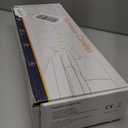 Homemory Pure White Flameless Candles with Embedded Star String Fairy Lights, Battery Operated Candle, LED Candles, Fake Candles with Remote Control and Timer, Set of 5(H4 5" 6" 8" 8")