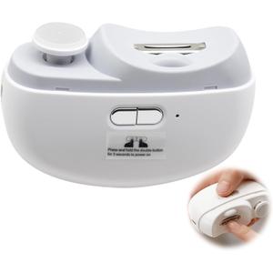 Electric Nail Clippers, Nail Clippers, Nail Polisher, LED for Trimming and Polishing Nails with File Function and Light, Multifunctional Nail Grinder