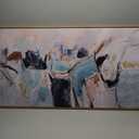 Framed Abstract Wall Art Decor Canvas Artwork Wall Decor Colorful Fantasy Graffiti Art Painting Art For Bedroom Living Room Dining Room Home Office Apartment Modern Abstract Artwork Decoration 20"x40"