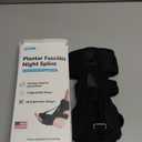 Fasciitis Night Splint and Brace, Upgraded Planters Facetious Relief, Foot Drop and Achilles Tendonitis Relief Brace. Night Splin