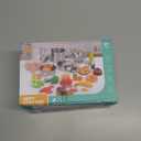 Kids Pretend Play Kitchen Accessories Set, 38Pcs Stainless Steel Play Pots Pans Sets for Kids, Toy Cookware Cooking Utensils Play Food Dish Toddler Kitchen Playset Gifts for Boys Girls