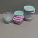 Leak-Proof Baby Food Storage Containers 12-Pack - 4oz BPA-Free Freezer & Microwave Safe Food Jars with Airtight Lids for Infants, Travel, Nurseries