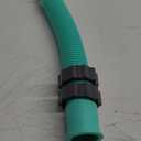 Eboot 16 Inch Pool Pump Hoses for Above Ground Pools 1.5" Diameter Sand Filter Pump Hoses Compatible with Intex Filter Interconnecting Tubes Replacement Parts(Teal)