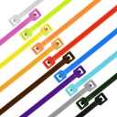 12 Inch Zip Ties Brown 1000 PCS, 50 Lbs- Heavy Duty Tensile Strength, Nylon PA66 UV Resistant Cable Ties for Indoor and Outdoor Use - Ideal for object bundling and fastening