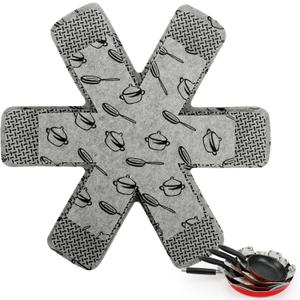 BOYAN Pot and Pan Protectors, Thicker Felt Pot Protectors for Stacking, Set of 12 & 3 Different Sizes, Cookware Accessories, Pan Separators for Stacking Skillet Ceramic Saucepan Glassware