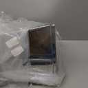 Mumufy 2 Pcs Large Galvanized Steel Poultry Restraining Cones Flat Back Funnel Cone, Up to 12 Pounds, Chicken Killing Cone for Butchering Chicken Birds Turkeys, Easy to Clean (Silver)