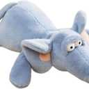 Roqei 18 Inch Blue Elephant Stuffed Animals, Funny Stuffed Elephant Plush, Soft & Cute Plush Toys Gifts for Kids, Boys, Girls, Children, Birthday, Christmas