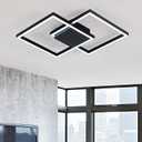 MADEM 19.68'' Black Square LED Flush Mount Ceiling Light, 48W 3840LM
Dimmable 3000K-6000K LED Chandelier Lighting Fixture, for Bedroom Dining Room Living Room