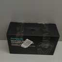 Nekteck Shiatsu Neck Massager for Pain Relief Deep Tissue with Heat, 3D Kneading Massage Pillow Back Shoulder Massagerfor Body Muscle, Plug-in Use for Home Office Car, Gifts for Mom Dad Him Her (Black)