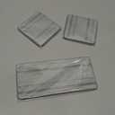 3PCS Water Absorbing Stone Tray, DryingNeat Diatomite Stone Sink Tray, Instant Dry Sink Coasters, Kitchen Sponge Hand Soap Holder, Countertop Fast Drying Counter Trays,8 * 4inch and 4 * 4inch (1pcs 2110cm + 2pcs 1010cm Gray Stripe)