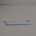 White Tension Curtain Rod for Windows 30 to 64 Inches, Adjustable Expandable Pressure Spring Curtain Rod No Drilling Required, 7/8 Inch Diameter Tension Rod for Bedroom, Doorway, Closet Door