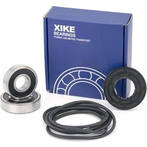 XiKe 4036ER2004A, 4036ER4001B, 4280FR4048E and 4280FR4048L Front Load Washer Tub Bearing  Seal Kit Rotate Quiet and Durable, Replacement for LG and Kenmore Etc.