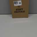 Suixing Christmas Glass Balls Multi Colors Included with Loop Set Festival Home Party Decors Xmas Tree Hanging Pendant 14PC 2.2In Red