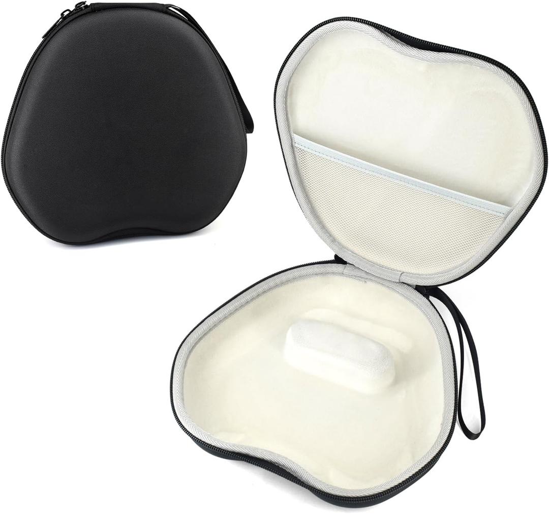 Headphone Case for Edifier W820NB Bluetooth Noise Cancelling Headphone, Headphone Bag Compatible with EDIFIER Free Pro, Mesh Bag for USB Cables, Chargers and Other Accessories, Headset Case Travel Bag