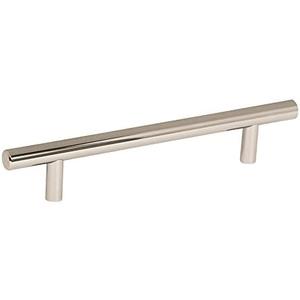 Amerock | Cabinet Pull | Polished Nickel | 5-1/16 inch (128 mm) Center to Center | Bar Pulls | 10 Pack | Drawer Pull | Drawer Handle | Cabinet Hardware