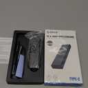 ORICO M.2 NVMe SSD Enclosure, USB 3.1 Gen 2 (10 Gbps) PCIe External Adapter NVMe Case for 2230/2242/2260/2280 M.2 SSD up to 8TB, UASP Supported - M2PV