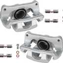 KUSATEC 18B5397 18B5396 Disc Brake Caliper with Bracket fit for Ford F-150 Lobo 2012-2016; Both Left and Right side