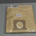 PACK 14(12+2) 19-3100 Shop Vac Bags for Stanley 5-6-8 Gallon Wet/Dry Vacuums Disposable Dust Bags Reusable Filter 19-1500 Combo,12 Pack Disposable Filter Bags and 2 Pack Reusable Filter Bags