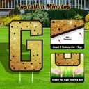 16 Pcs Graduation Yard Signs Class of 2026, 16.1" Large Black Gold Graduation Yard Sign with Stakes, Congrats Grad Sign for Graduation Party Decorations 2026, Outdoor Grad Decor for College High School