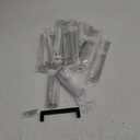 Ravinte 30 Pack Solid 3-3/4 Inch Kitchen Square Cabinet Handles Matte Black Pulls Drawer Pulls Kitchen Cabinet Hardware Flat Black Handles