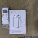 Amazon Basics 3-In-1 Portable Air Conditioner, 12000 BTU (ASHRAE), Cools Up to 550 Sqf, Portable AC with Cool/Dry (Dehumidifier)/Fan-Only Functions, Auto Mode, Sleep Mode, Timer, White