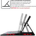 Omnpak Case for Microsoft Surface Pro 7 Plus /7/6 /5/4 with Stylus Holder, Multiple Angle Polyester Slim Lightweight Cover, Compatible with Type Cover Keyboard (Not Include Keyboard)