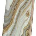 Immaturus Gold Marble Womens Wallet, Slim Thin RFID Blocking Card Wallets, Bifold PU Leather Credit Card Holder Organizer, Cute Cash Clutch Long Billfold with Zipper Coin Pocket Ladies Girls Gift