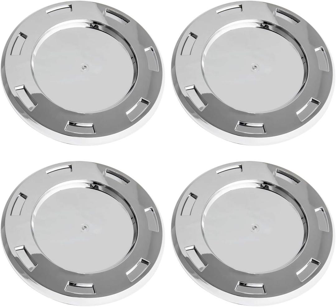 B4B BANG 4 BUCK 4 Packs 22" 7 Spoke Wheel Center Hub Cap Chrome with Ring Replacement 9596649 Compatible with Escalade 2007-2014