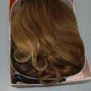 Honey Blonde Lace Front Wig Body Wave Synthetic Wig Highlight Wigs For Women 180% Density Transparent Lace Frontal Wigs (26 Inch)