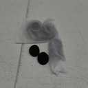 Small Bluetooth Headphones Wrap Around Head - Sports Wireless Headset with Built in Microphone and Crystal-Clear Sound, Foldable and Carried in The Purse, and 12-Hour Battery Life, Black