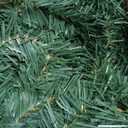 4 Strands Christmas Garlands 72 Feet Artificial Pine Garland Soft Greenery Wreaths with 160 Warm LED Lights for Christmas Indoor Outdoor Decoration