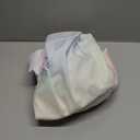 MEHOFOND 8x6ft Bunny Birthday Decorations Backdrop Spring Easter Floral Rainbow Bunny Happy Birthday Photo Background for Girls Rabbit Birthday Party Supplies